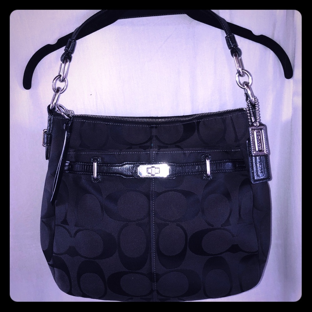 AUTHENTIC Coach Black Hobo Bag
